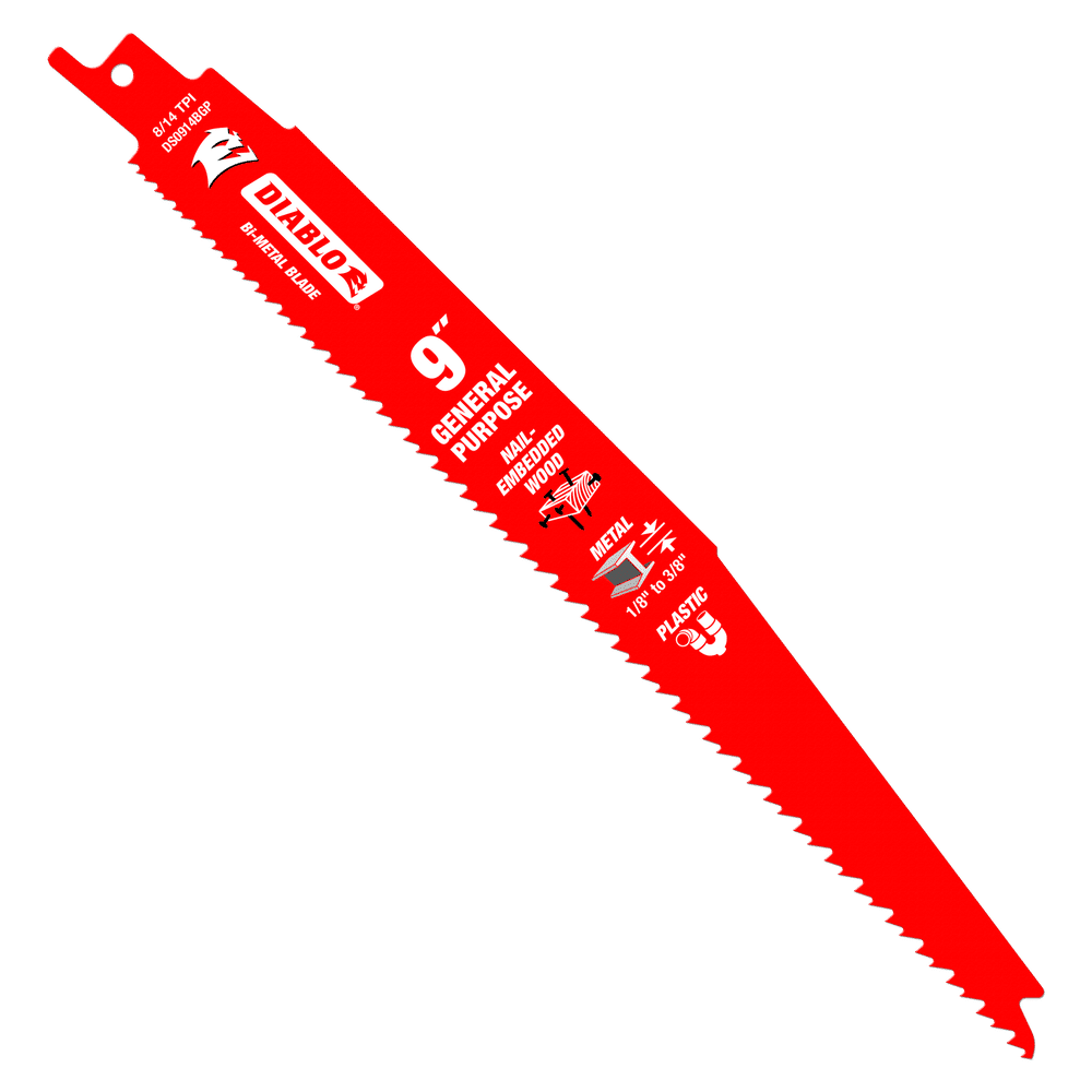 9 IN. BI-METAL RECIP BLADE