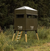 Dillon Manufacturing Fiberglass Classic 4X6 Deer Blind with Door on 6' Side