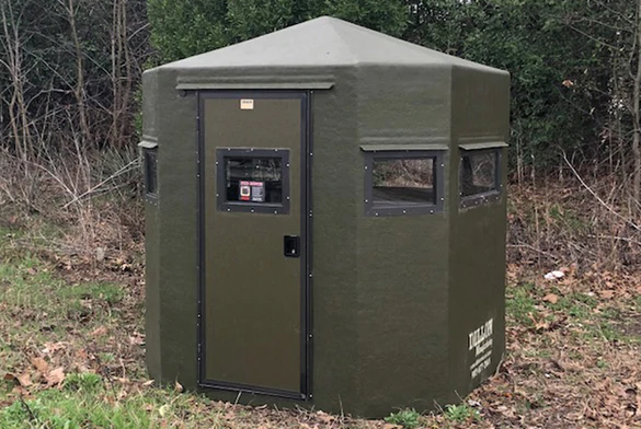 Dillon Manufacturing Fiberglass Classic 5x5 Gun/Bow Combo Blind